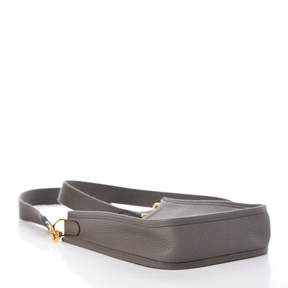 Hermes Taurillon Clemence Evelyne TPM Etain 4 of 10