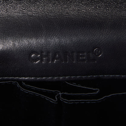 Chanel Lambskin East West Chocolate Bar Flap Black 8 of 9