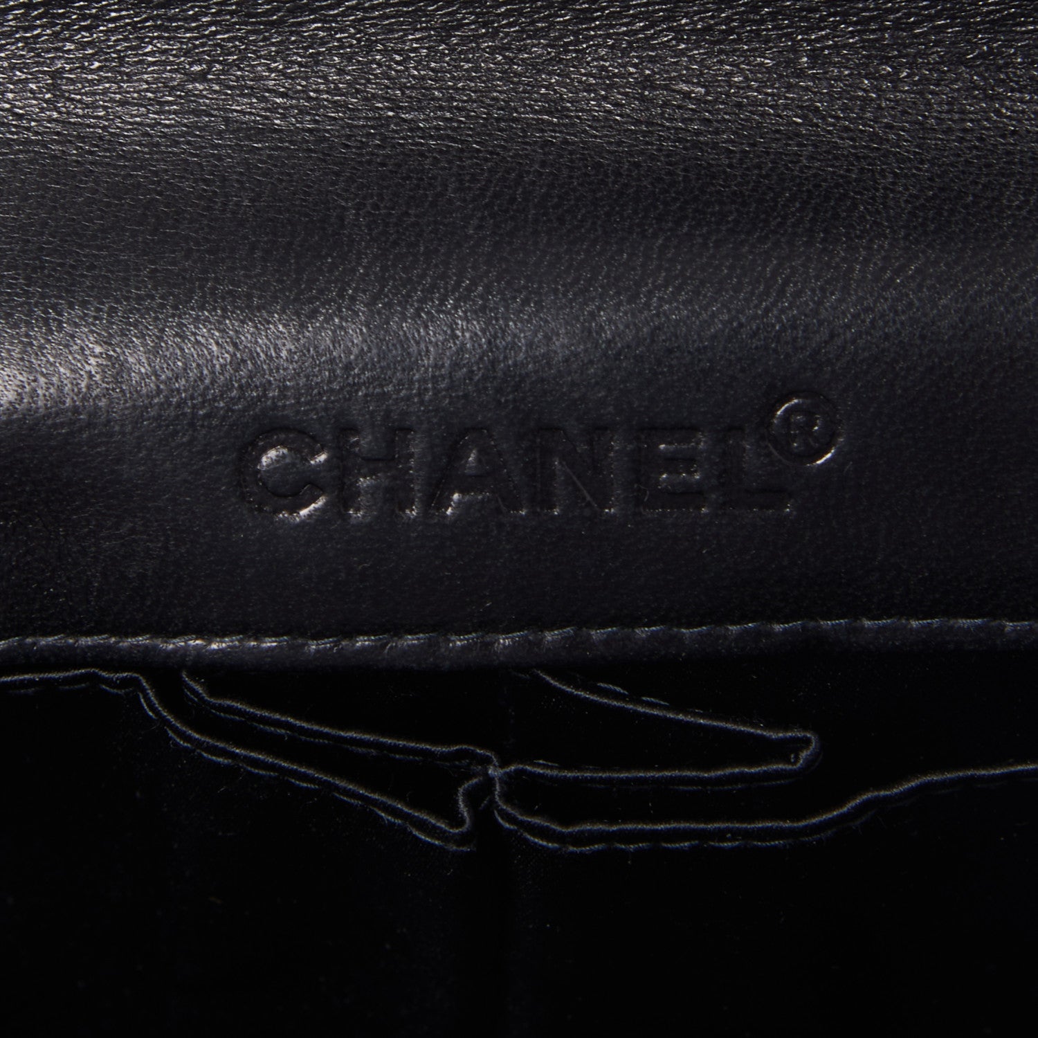 Chanel Lambskin East West Chocolate Bar Flap Black 8 of 9