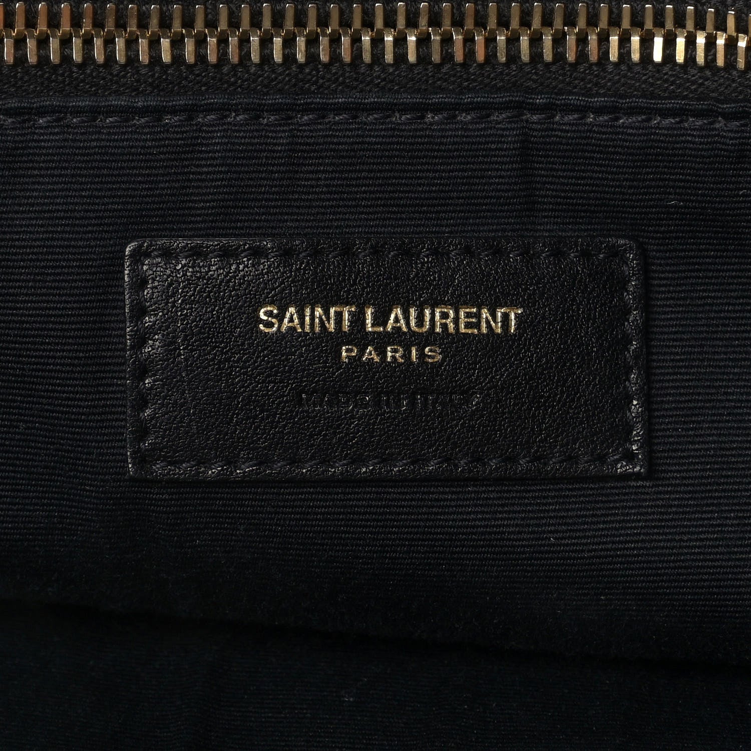 Saint Laurent Canvas Calfskin Leopard Print Rive Gauche Noe Tote Natural Black 5 of 9