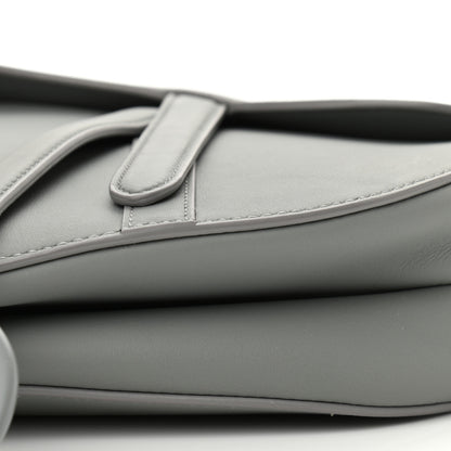 Christian Dior Ultra Matte Calfskin Saddle Bag Grey 9 of 9