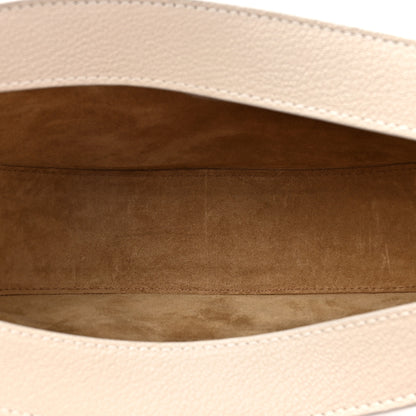 Loewe Satin Calfskin Jacquard Small Luna Bag Oat 5 of 11