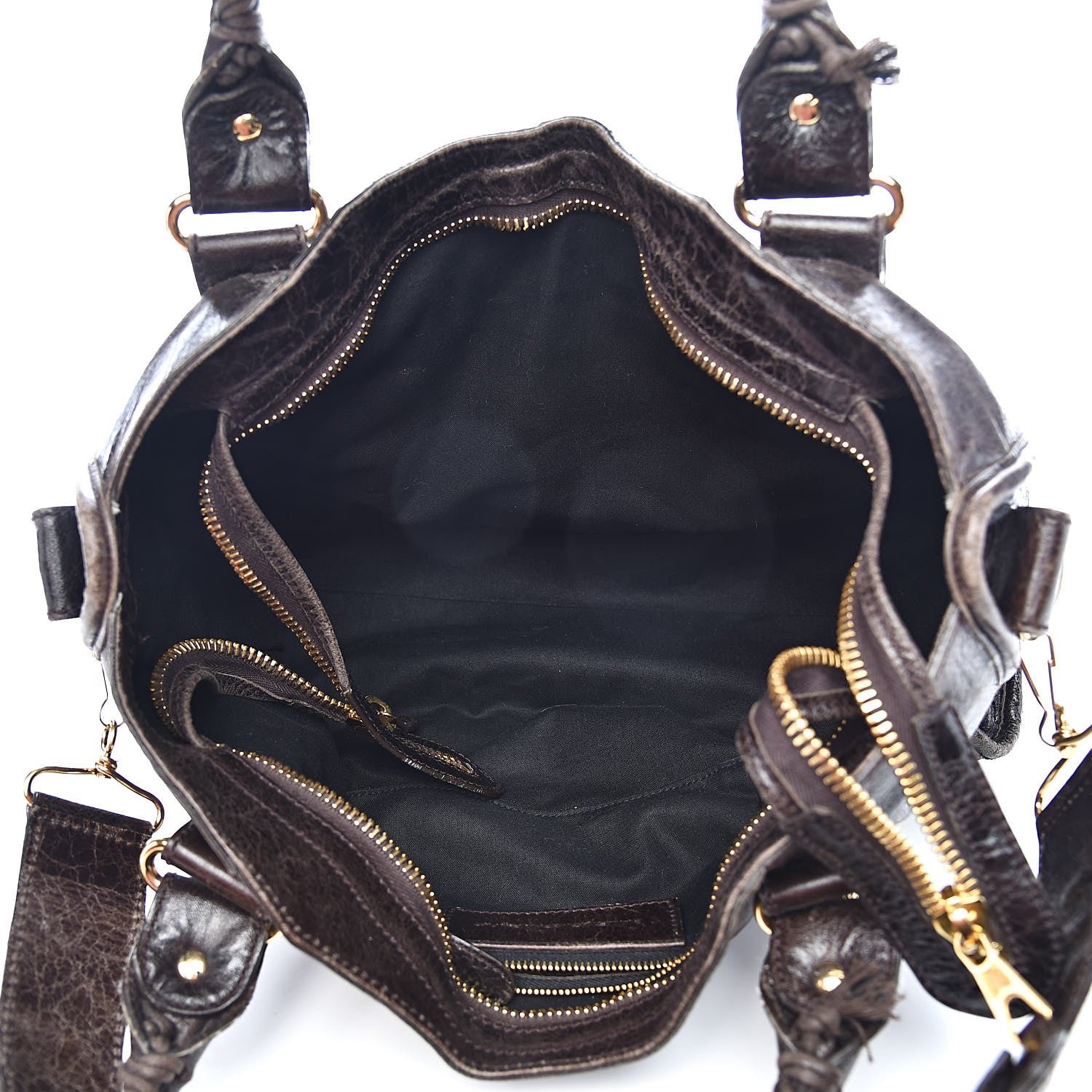 Balenciaga Agneau Giant 21 Gold Hardware City Charbon 5 of 15