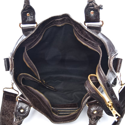 Balenciaga Agneau Giant 21 Gold Hardware City Charbon 5 of 15