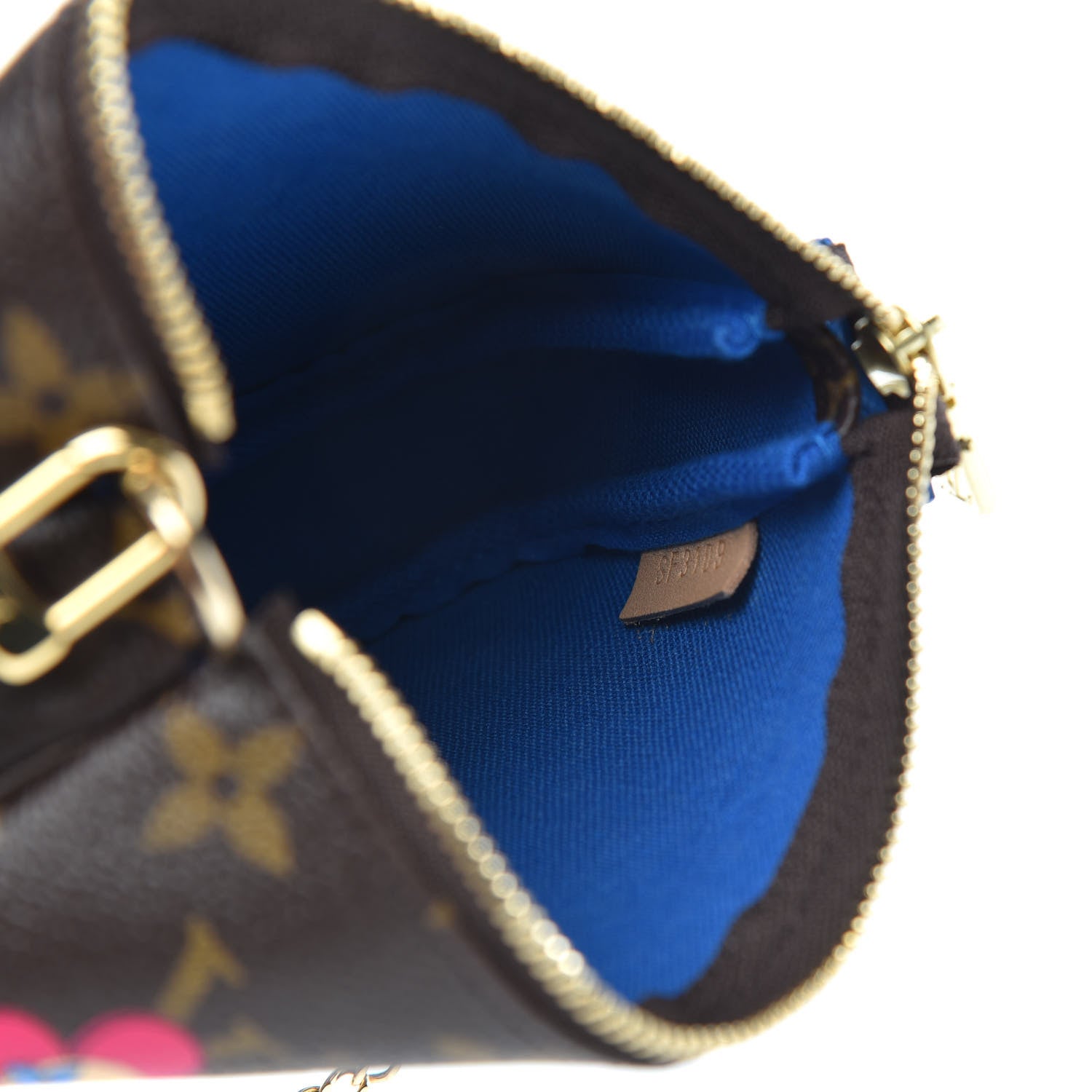 Louis Vuitton Monogram 2019 Christmas Animation Mini Venice Pochette Accessories Blue 6 of 11
