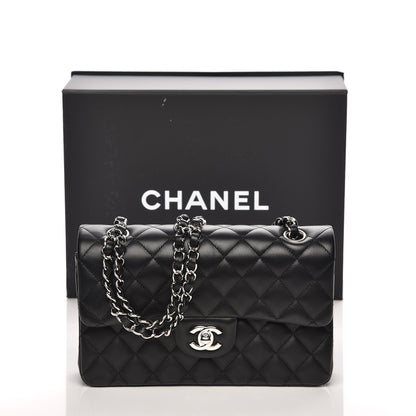 Chanel Lambskin Quilted Small Double Flap Black 8 of 8