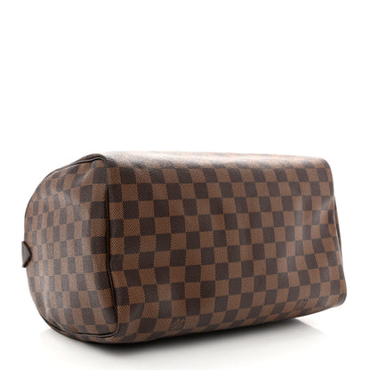Louis Vuitton Damier Ebene Speedy 30 4 of 11