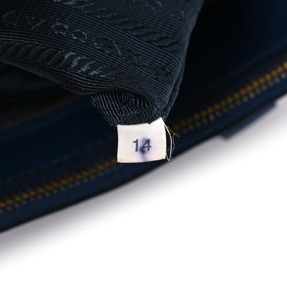 Prada Saffiano Lux Medium Galleria Double Zip Tote Blue 7 of 11