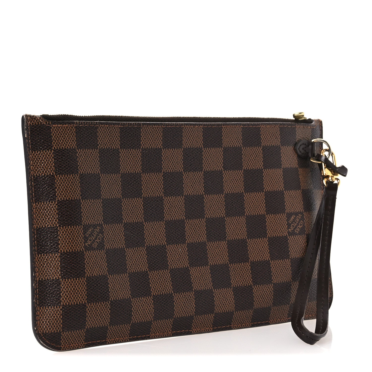 Louis Vuitton Damier Ebene Neverfull MM GM Pochette 3 of 11