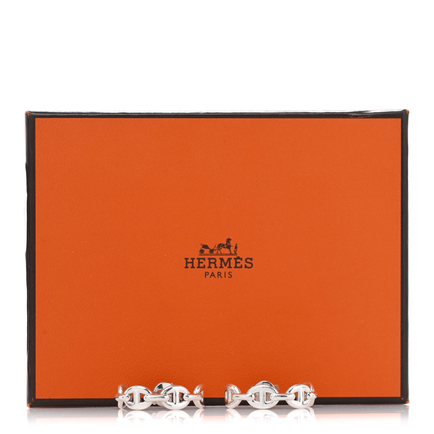 Sterling Silver Chaine D'Ancre Enchainee Climber Earrings