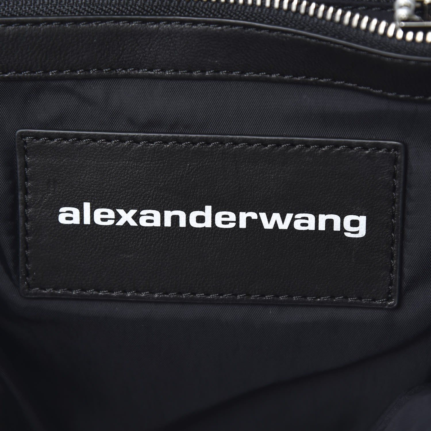 Alexander Wang Lambskin Mini Marti Backpack Washed Black Rhodium Hardware 5 of 10
