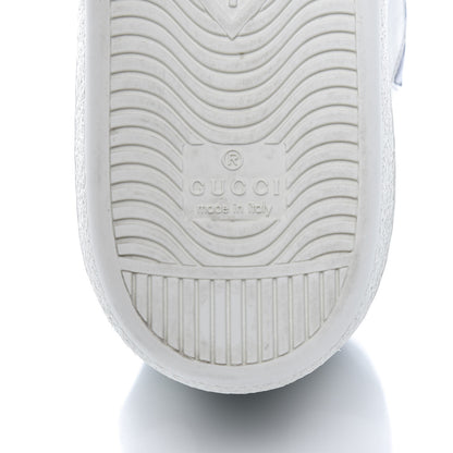 Gucci Calfskin Ayers Web Star Embroidered Womens Ace Sneakers 37.5 White Multi 9 of 11