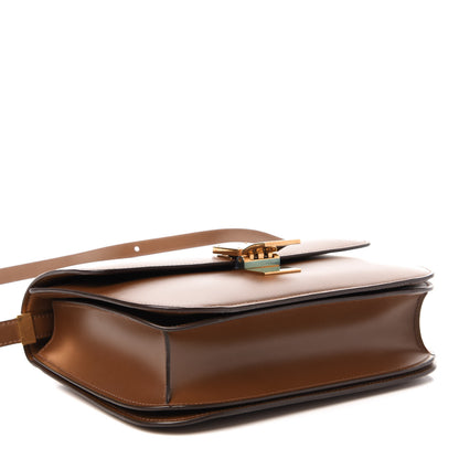 Celine Box Calfskin Medium Classic Box Flap Bag Camel 4 of 11