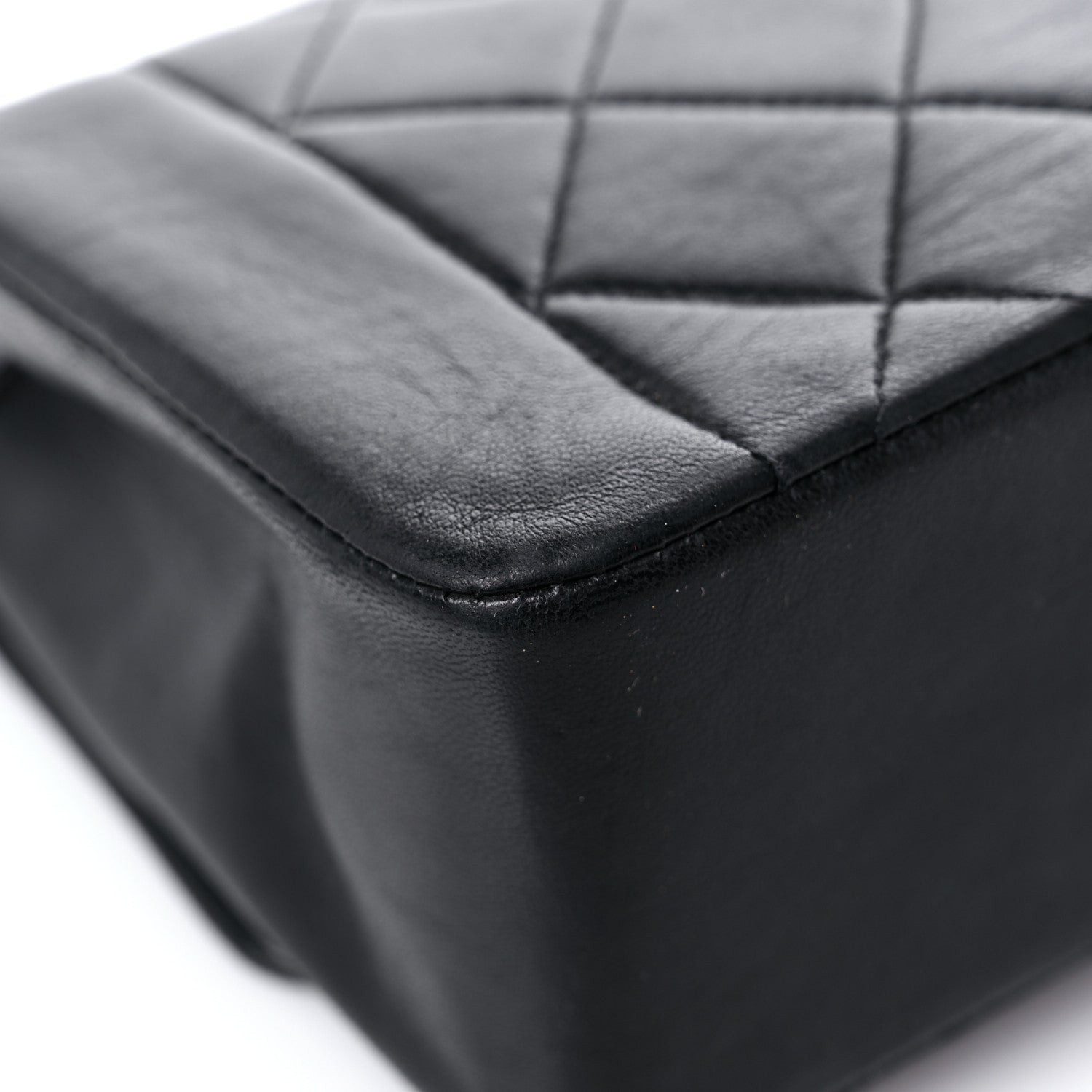 Chanel Lambskin Quilted Small Single Flap Black 10 of 15