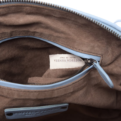 Bottega Veneta Nappa Intrecciato Nodini Crossbody Messenger Ice 6 of 9
