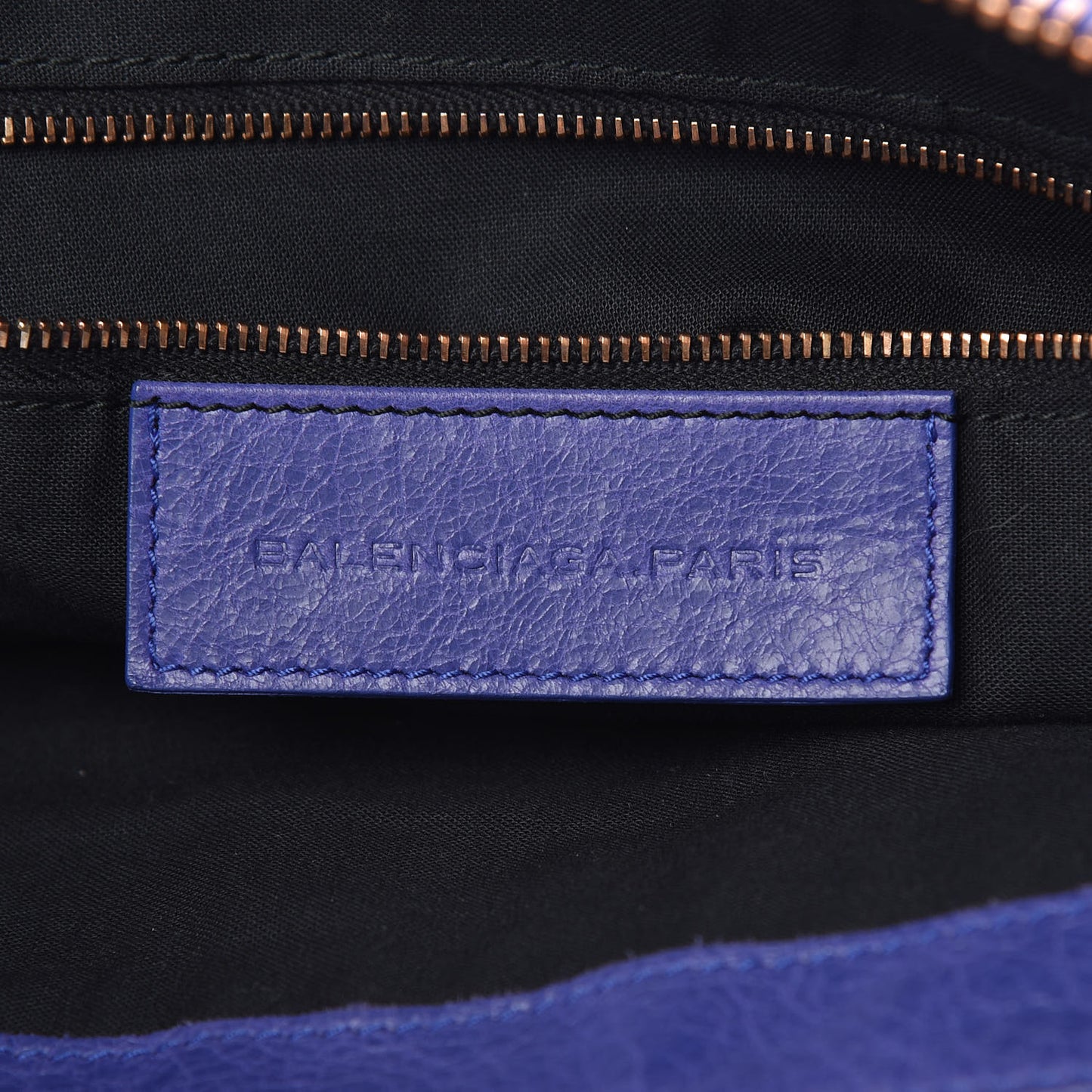 Agneau Giant 21 Rose Gold Hardware Weekender Bleu Lavande