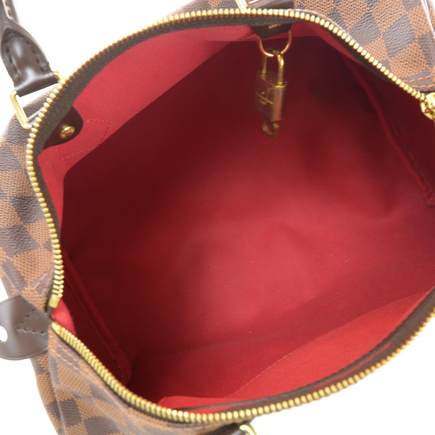 Louis Vuitton Damier Ebene Speedy 30 7 of 7