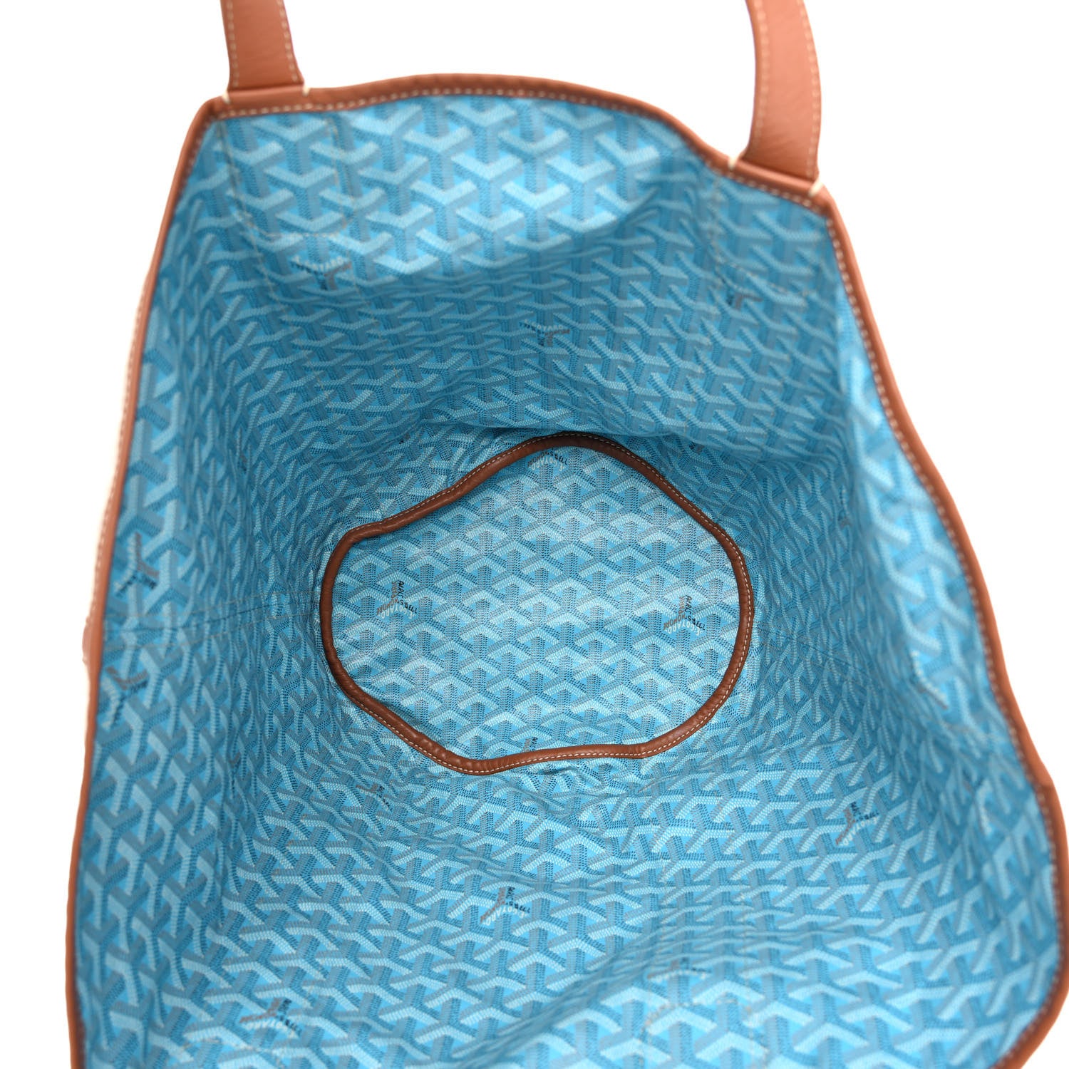 Goyard Goyardine Reversible Belharra Light Blue 9 of 17