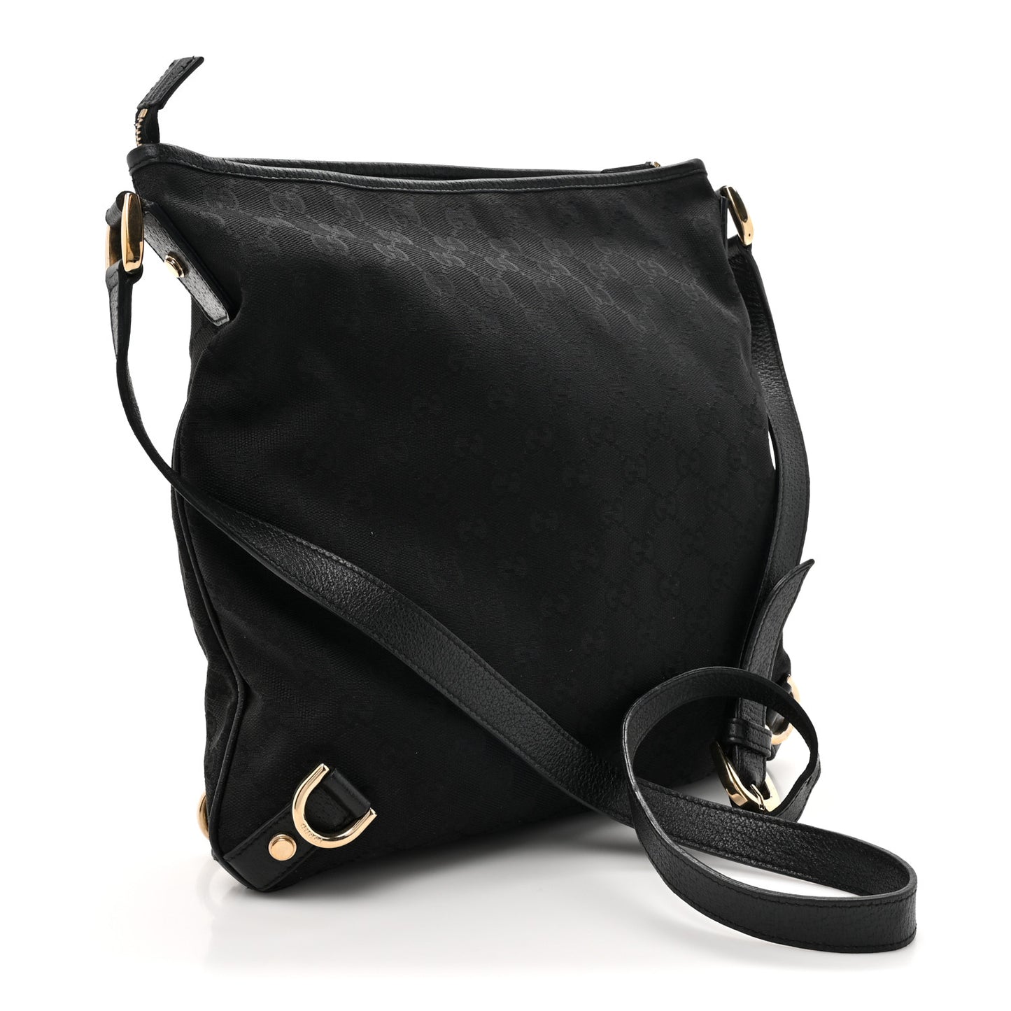 Monogram Abbey Messenger Bag Black