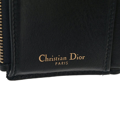Christian Dior Oblique Saddle Lotus Wallet Blue 6 of 10