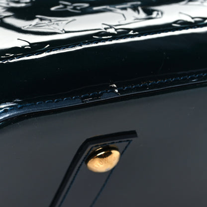 Louis Vuitton Vernis Alma GM Blue Nuit 10 of 11