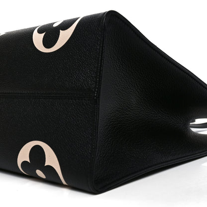Louis Vuitton Empreinte Monogram Giant Onthego GM Black Beige 16 of 16