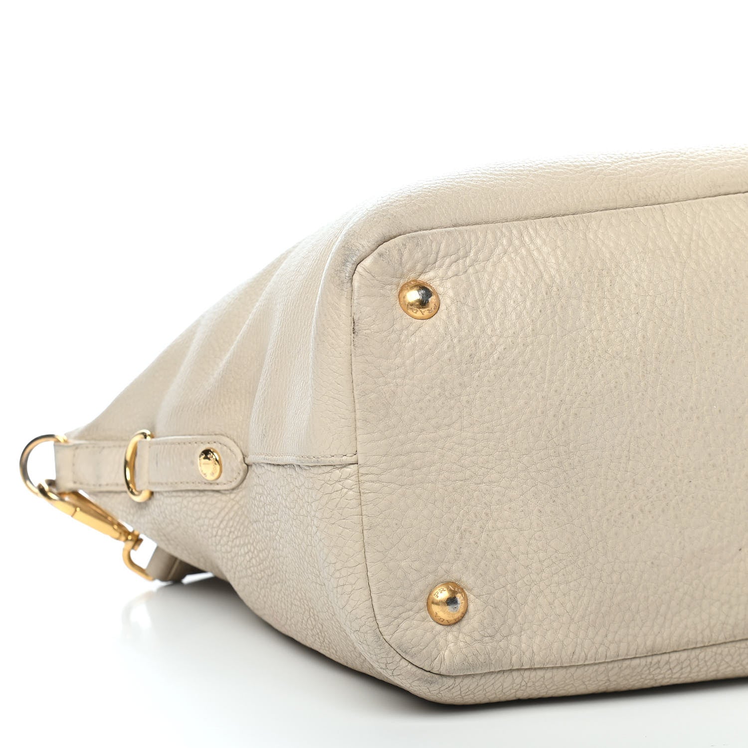 Prada Vitello Daino Shopping Tote Sabbia 4 of 19