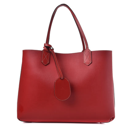 Gucci GG Supreme Monogram Medium Reversible Tote Beige Red 3 of 13