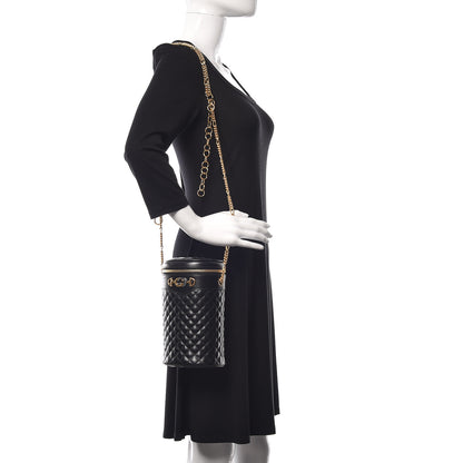 Gucci Calfskin Trapuntata Zumi Belt Bag Black 2 of 9