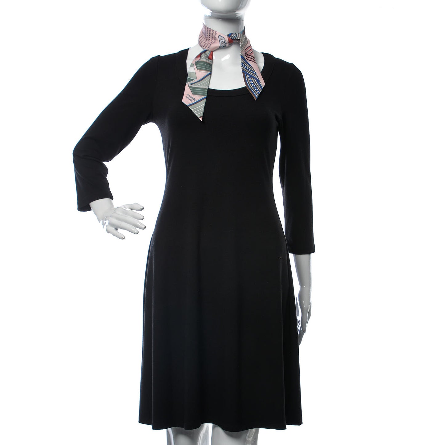 Silk Sangles En Zigzag Twilly