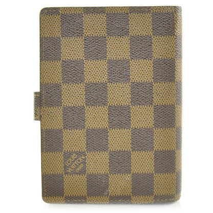 Louis Vuitton Damier Ebene Small Ring Agenda 4 of 8