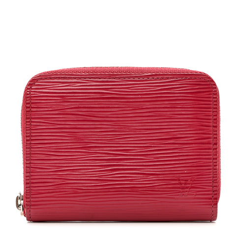 Epi Zippy Coin Purse Fuchsia