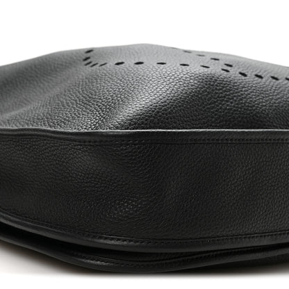 Hermes Taurillon Clemence Evelyne III TGM Black 9 of 10