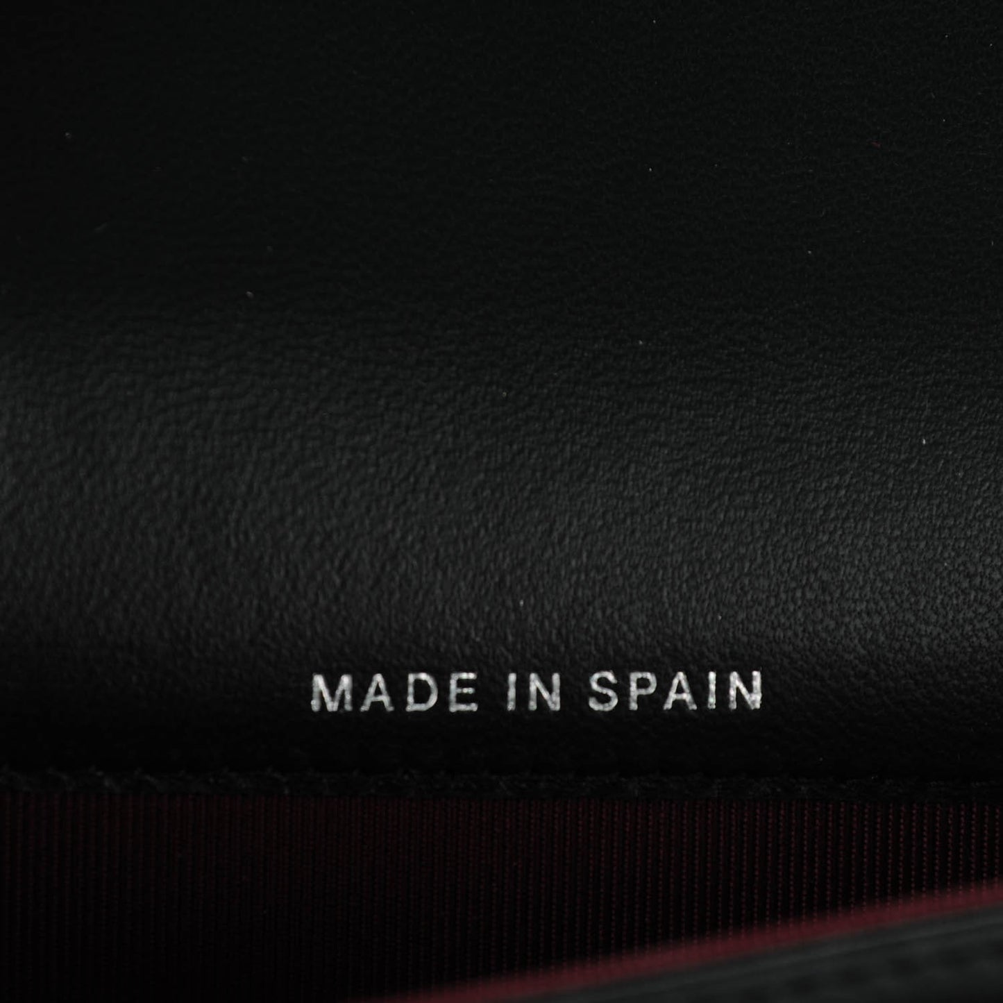 Lambskin Quilted Flap Card Holder Black