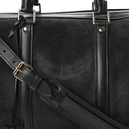 Louis Vuitton Suede Calfskin SC Bag PM Asphalt 9 of 9