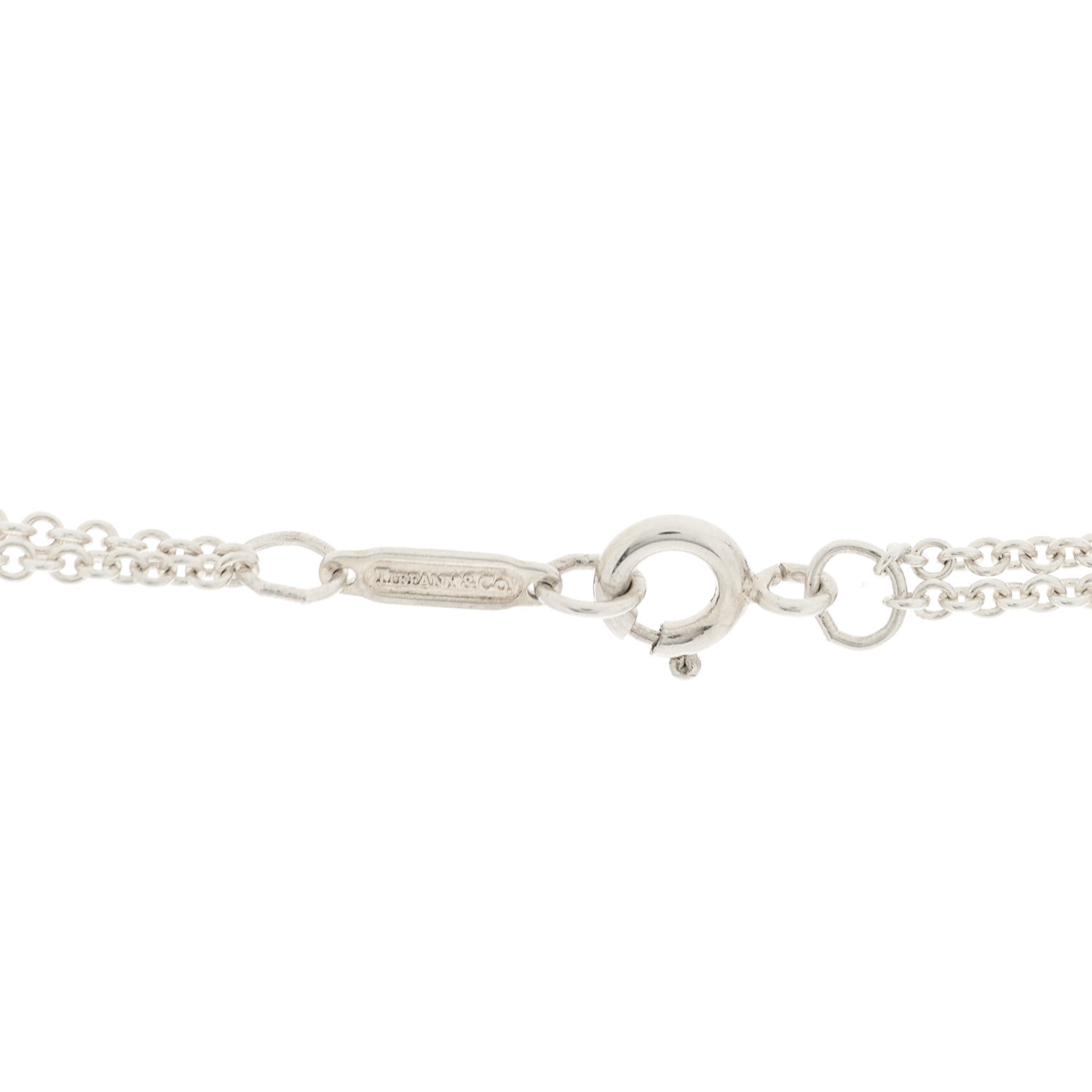 Tiffany Sterling Silver Figure 8 Pendant Necklace 5 of 5