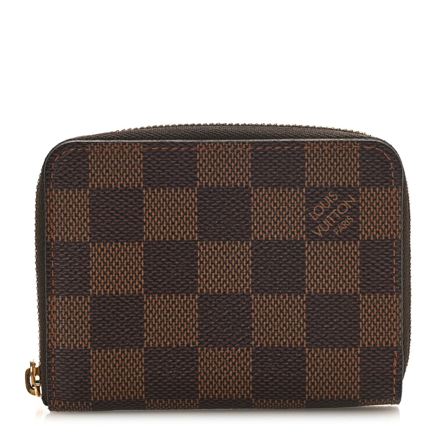 Damier Ebene Zippy Coin Purse