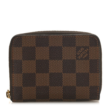 Louis Vuitton Damier Ebene Zippy Coin Purse 1 of 8