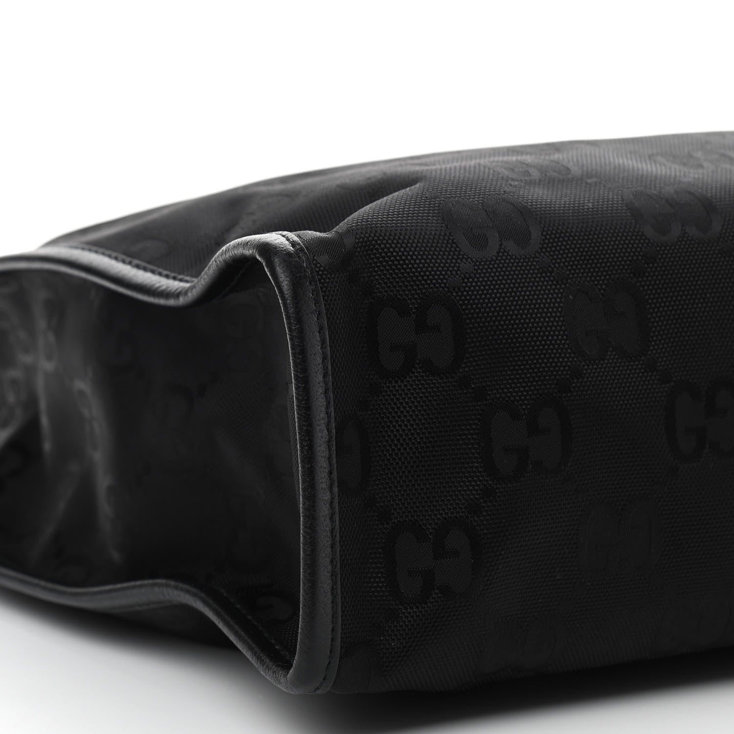 Gucci Econyl Nylon Monogram Off The Grid Long Tote Bag Black 8 of 10