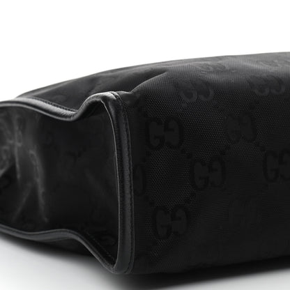 Gucci Econyl Nylon Monogram Off The Grid Long Tote Bag Black 8 of 10