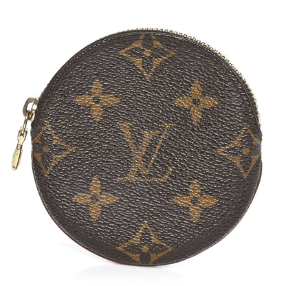 Louis Vuitton Monogram Round Coin Purse 1 of 6