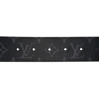 Louis Vuitton Monogram Eclipse 40mm LV Initiales Reversible Belt  85 34 3 of 5
