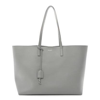 Saint Laurent Calfskin East West Shopping Tote Fog 3 of 12