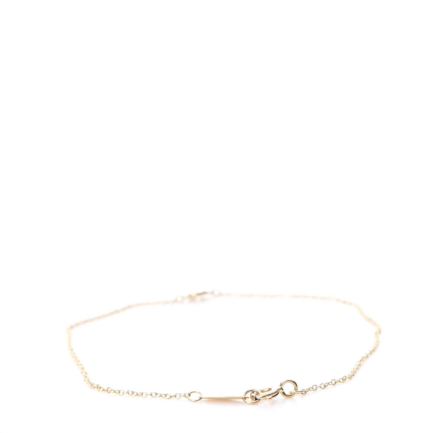 18K Yellow Gold Diamond .08ct Elsa Peretti Diamonds by the Yard Bracelet