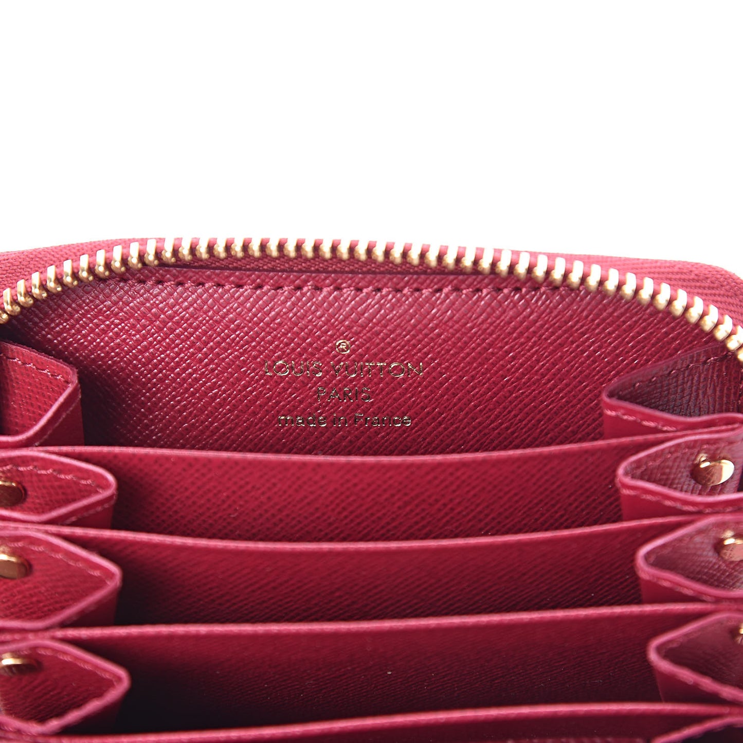 Monogram Zippy Multicartes Fuchsia