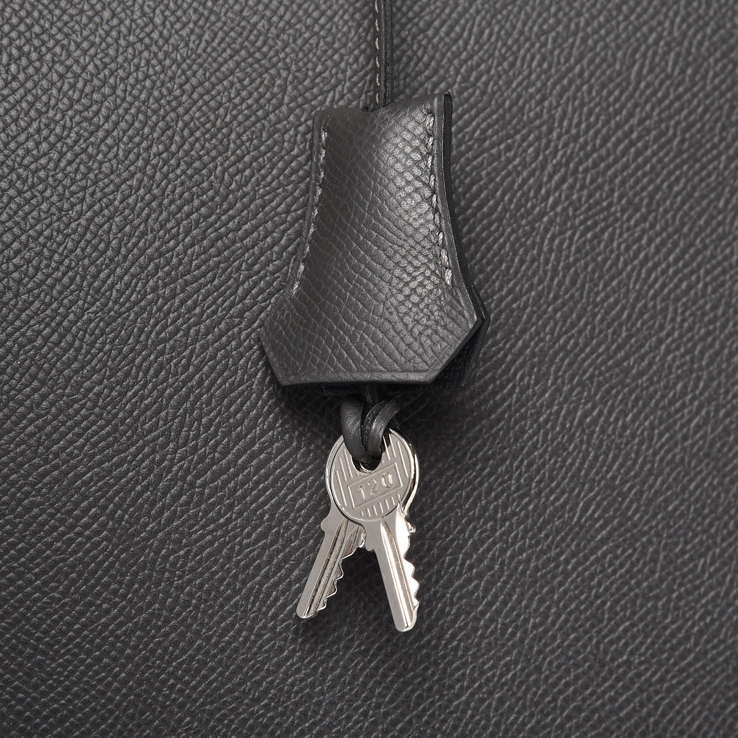 Hermes Epsom Kelly Sellier 40 Graphite 34 of 37