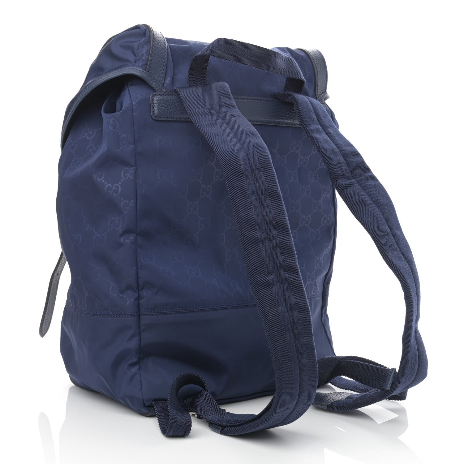 Gucci Nylon Monogram Medium Light Double Buckle Backpack Tide 3 of 10