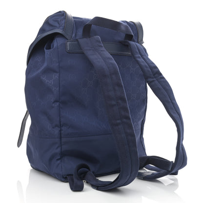 Gucci Nylon Monogram Medium Light Double Buckle Backpack Tide 3 of 10