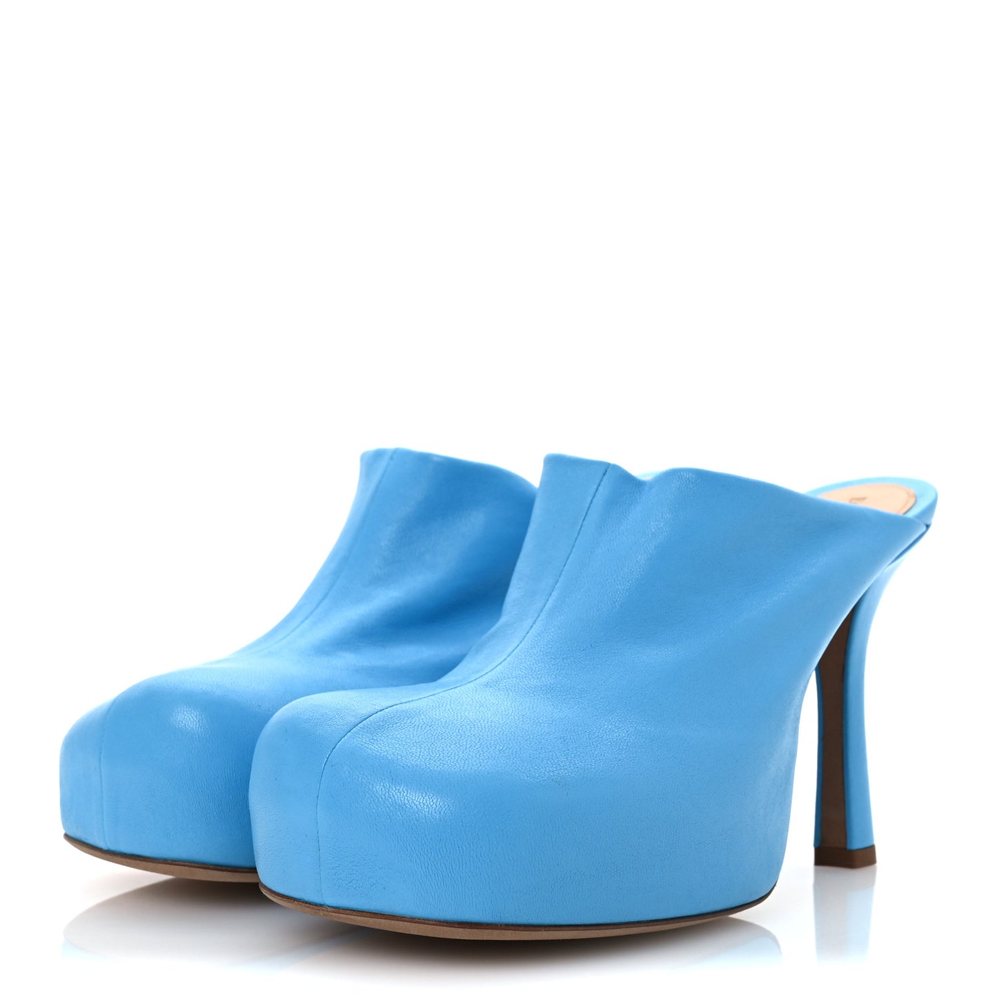 Stretch Nappa The Bold Mules 36.5 Sky Blue
