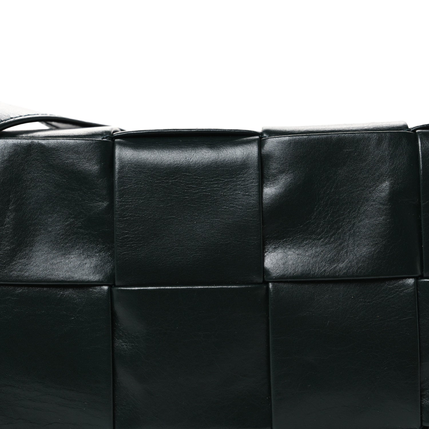Bottega Veneta Paper Calfskin Maxi Intreccio Cassette Crossbody Bag Inkwell 7 of 9